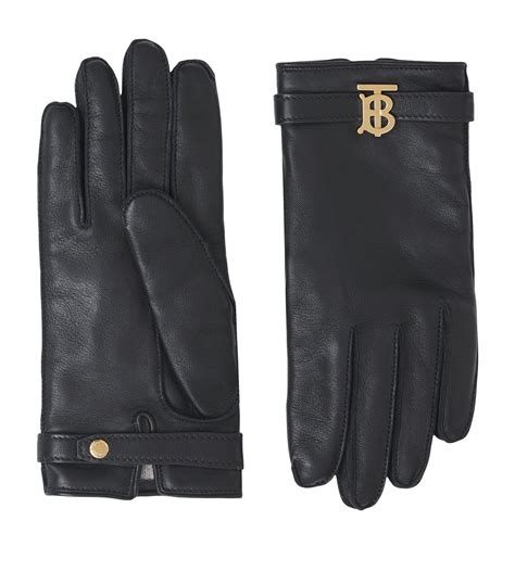 burberry cashmere-lined leather gloves|Check Cashmere Blend Gloves in Sand .